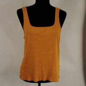 Madewell Ribbed Square Neck Tank